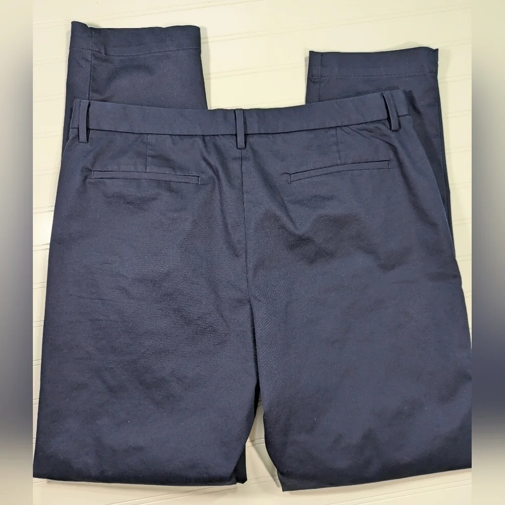 Banana Republic Navy Slim Fit Pants